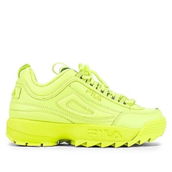 Fila Shoes Fila Disruptor Ii Premium Sneaker In Green Womens Size 8 Poshmark
